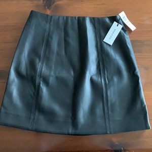 Aritiza Vegan Letter Mini Skirt